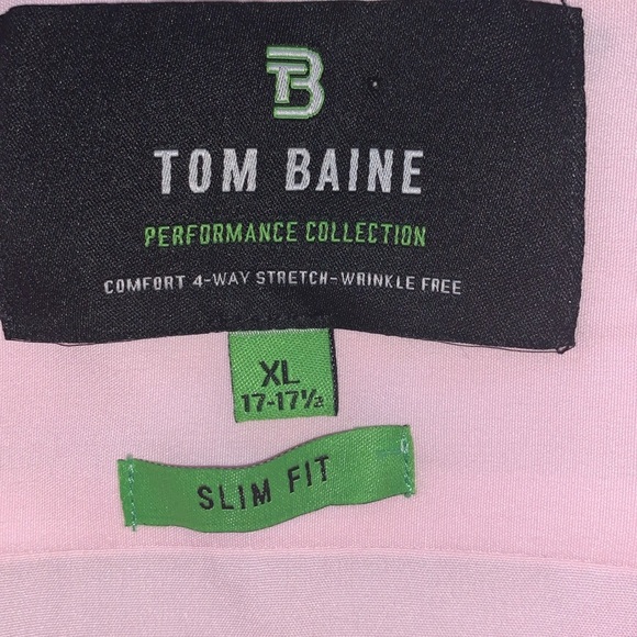 BNWT Tom Baine Performance Collection Slim Fit Dress Shirts - Picture 9 of 10